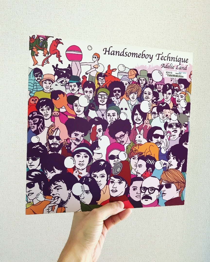 Handsomeboy Technique「Adelie Land」: 【100円レコード】安レコ買い